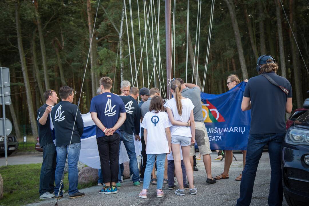 Iškilmingai atidaryta jubiliejinė regata