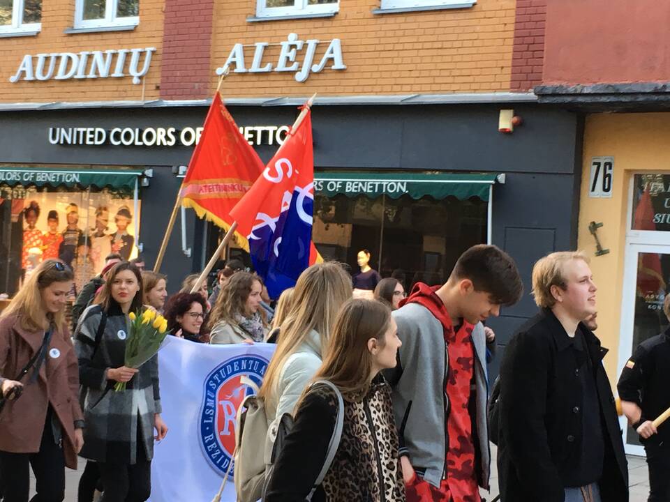 Medikų eisena Kaune