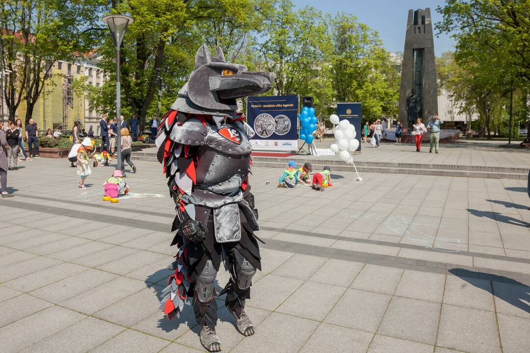 Nukaldintas suvenyrinis Vilniaus medalis