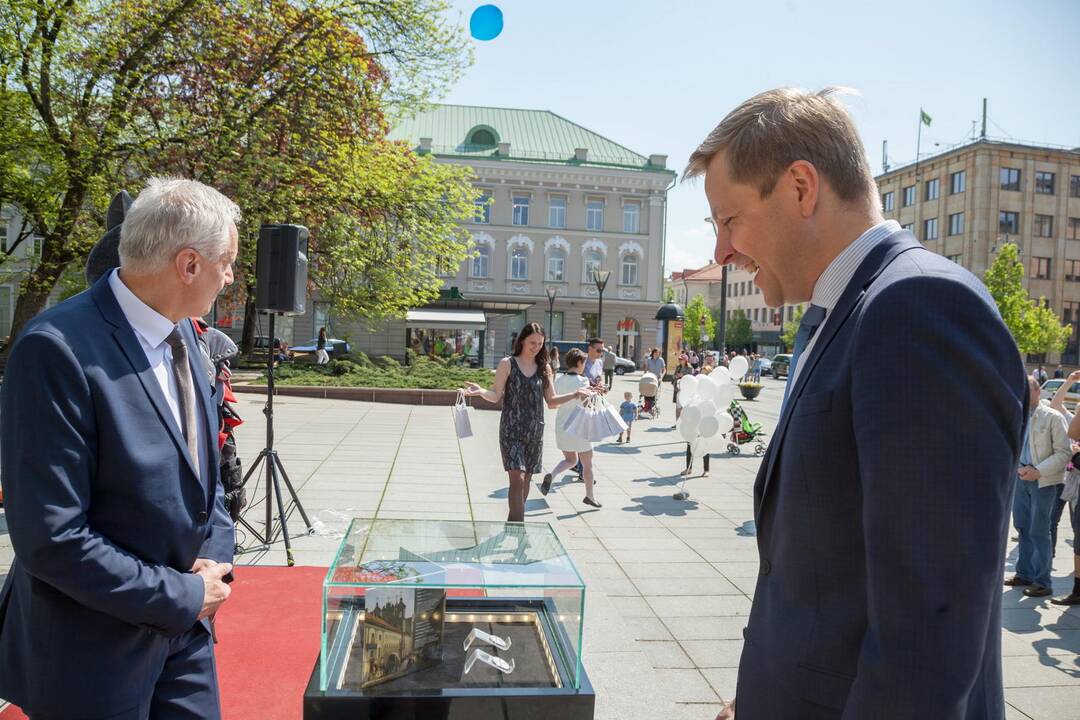 Nukaldintas suvenyrinis Vilniaus medalis