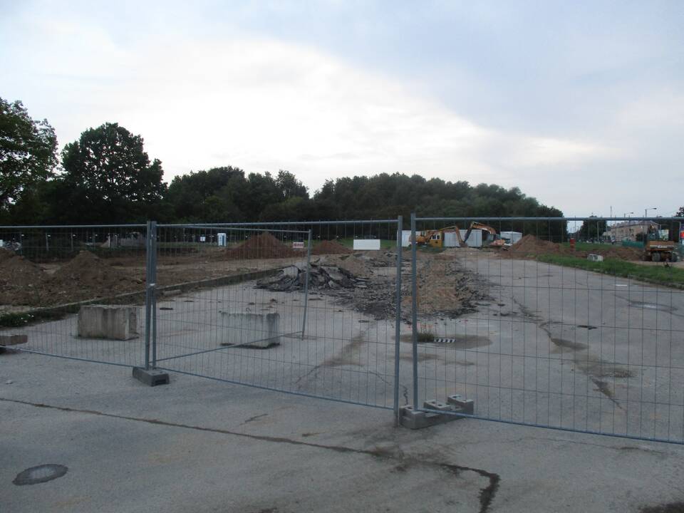 K. Baršausko gatvėje statoma "Lidl" parduotuvė