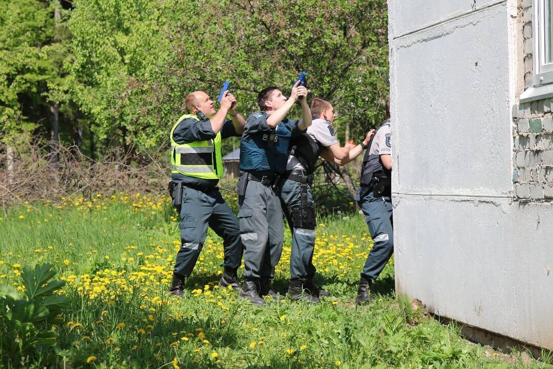 Išbandymas policininkams – ekstremalios situacijos