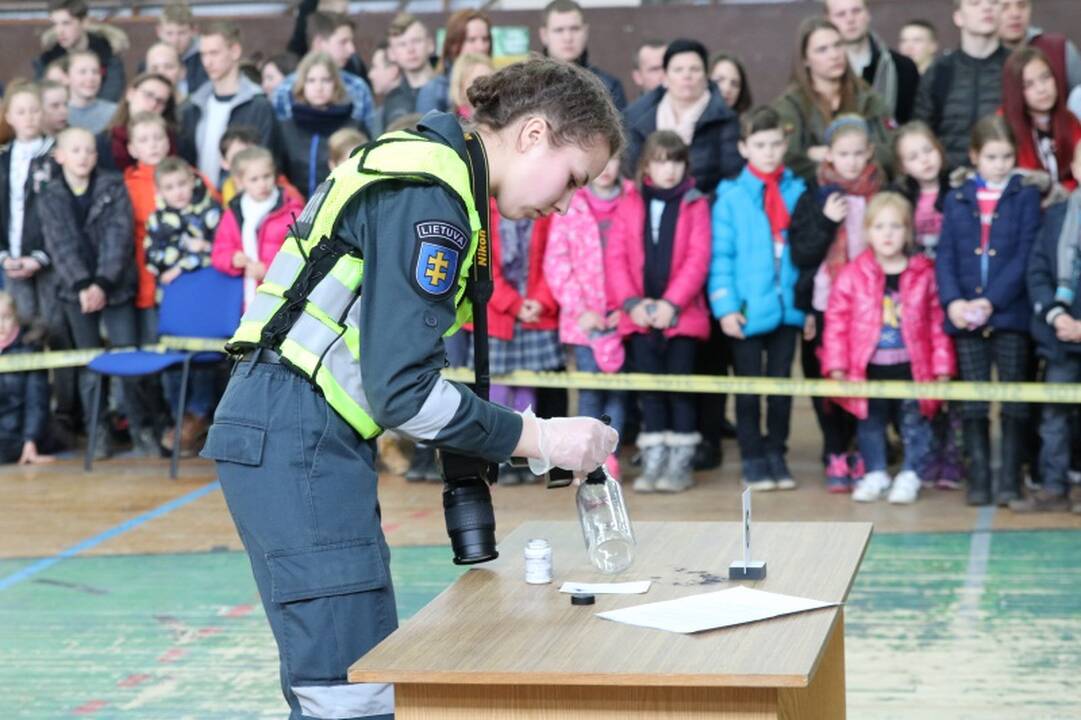 Atvirų durų diena Policijos mokykloje