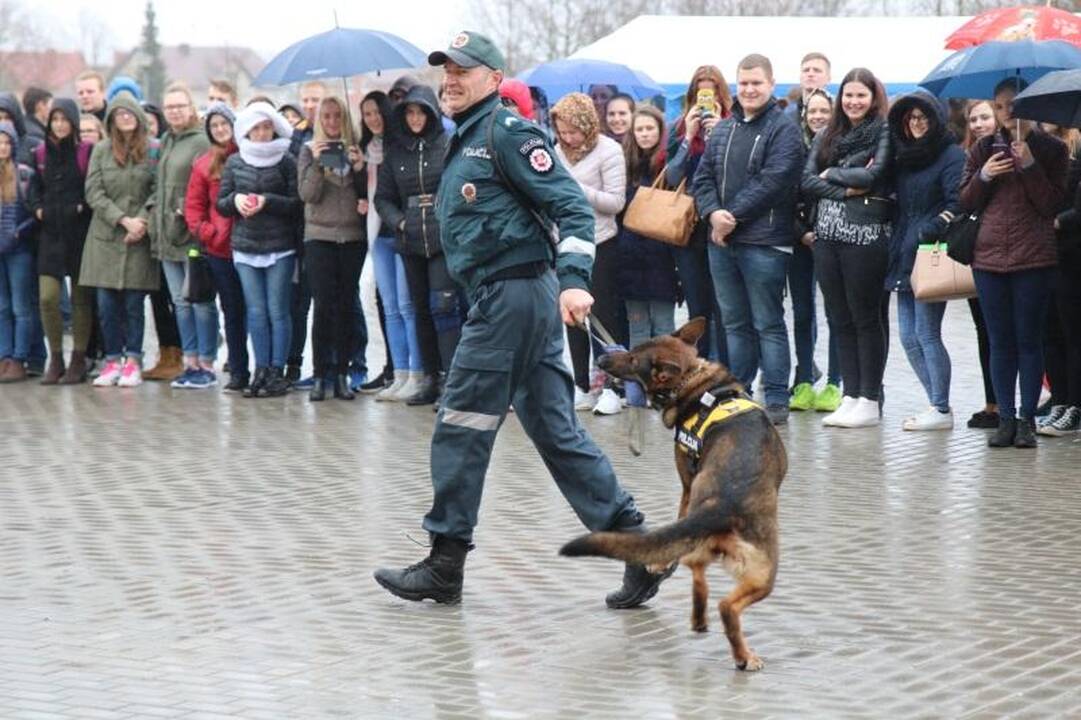 Atvirų durų diena Policijos mokykloje