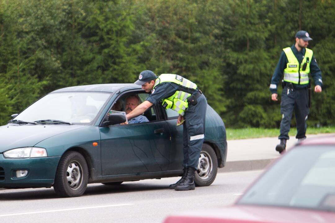 Netikėtas policijos reidas