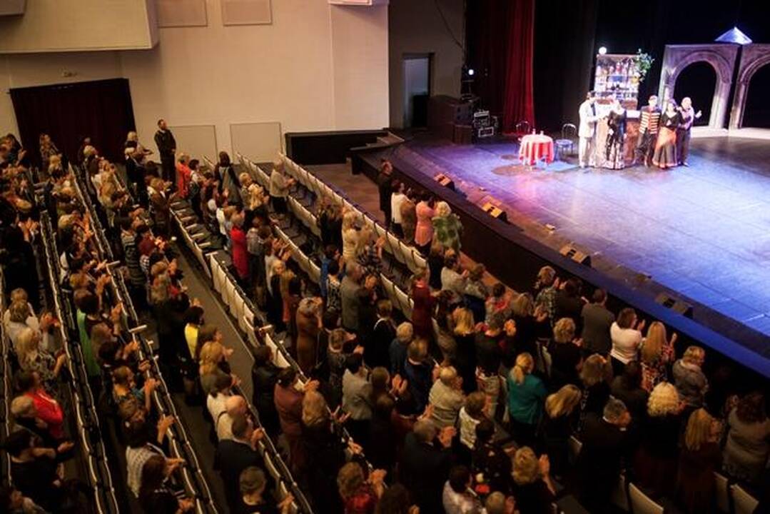 Laikinoji Muzikinio teatro erdvė skambesiu lenkia ir Nacionalinį teatrą
