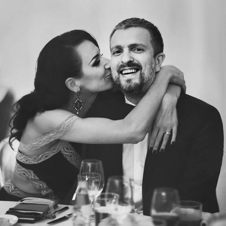 Deivydas ir Katažina Zvonkai su dvynukais Kornelija ir Donatu