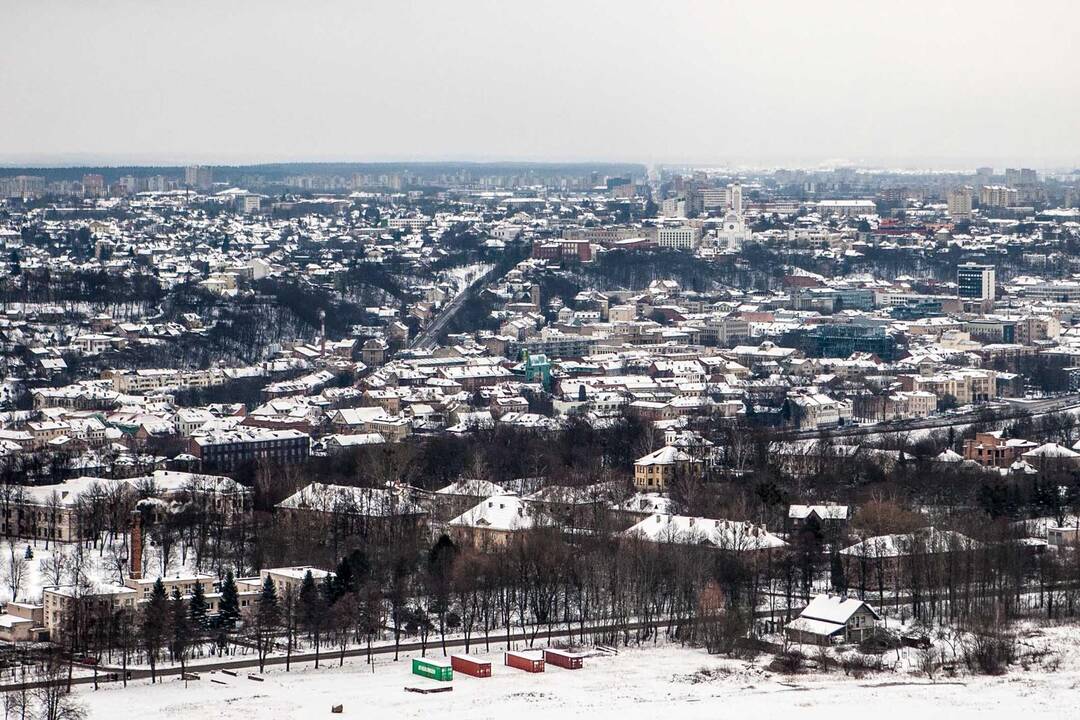 Kaunas iš paukščio skrydžio