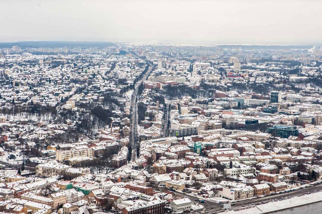 Kaunas iš paukščio skrydžio