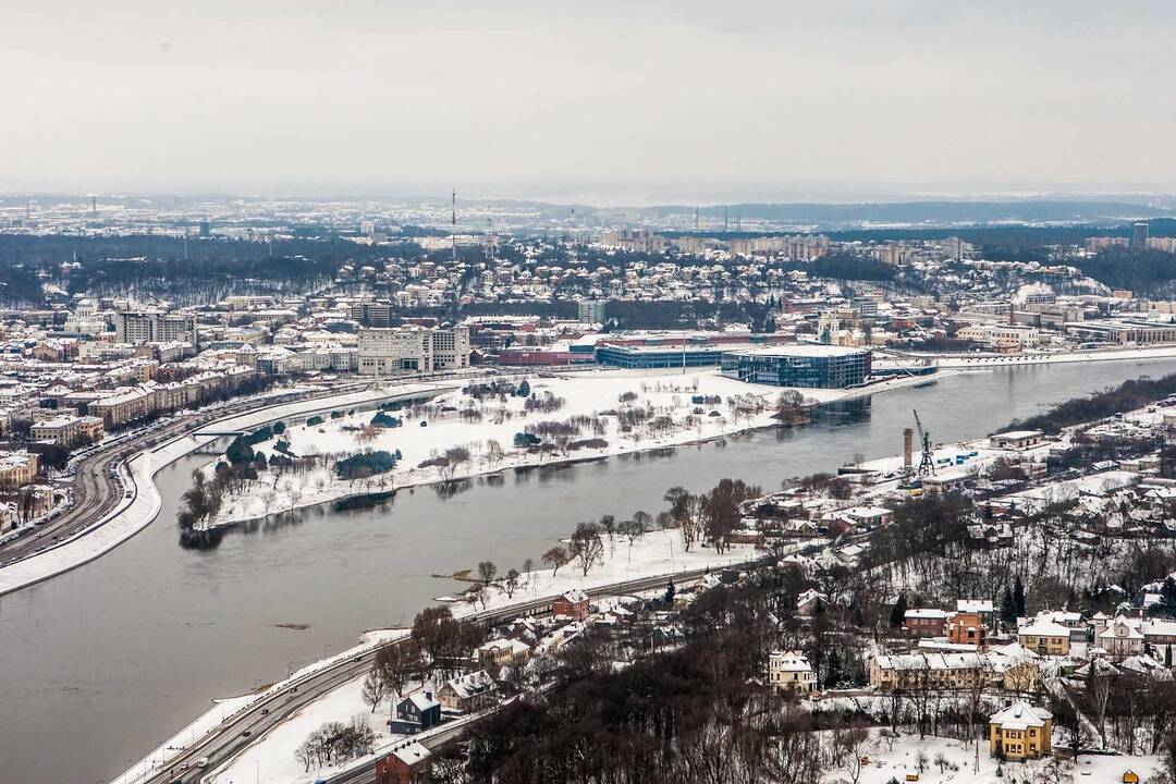 Kaunas iš paukščio skrydžio