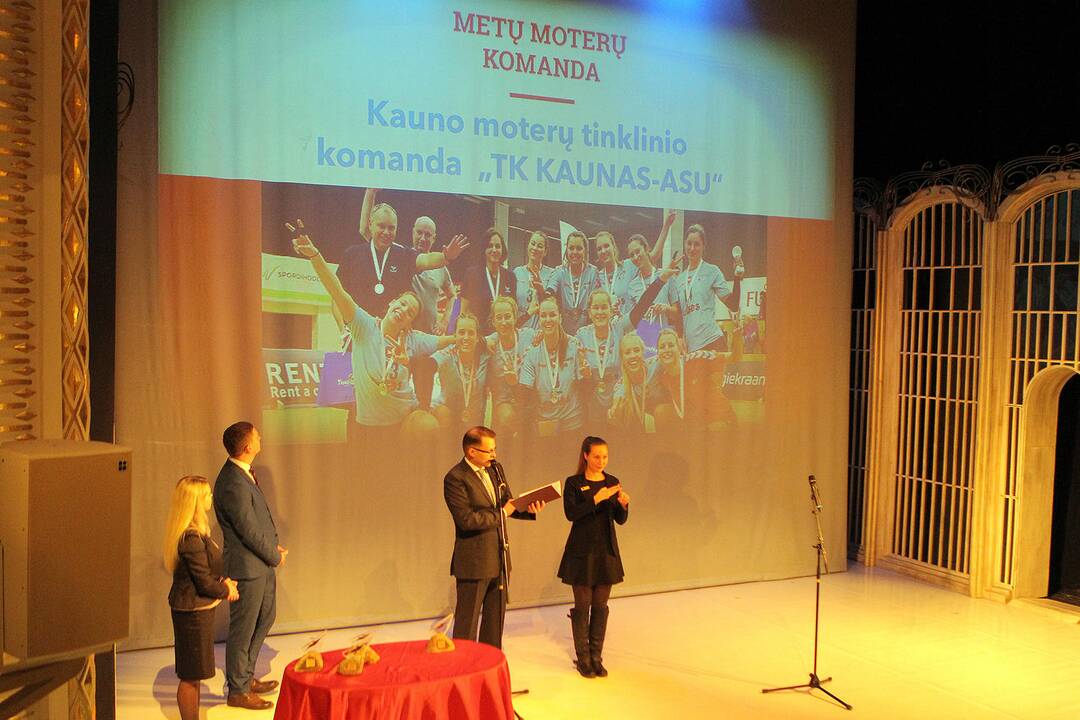 Geriausių Kauno miesto sportininkų apdovanojimas