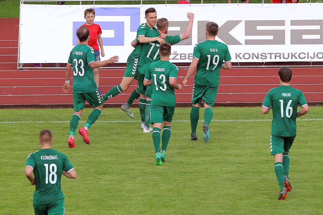 A lyga: „K. Žalgiris“ – „Jonava“ 1:0