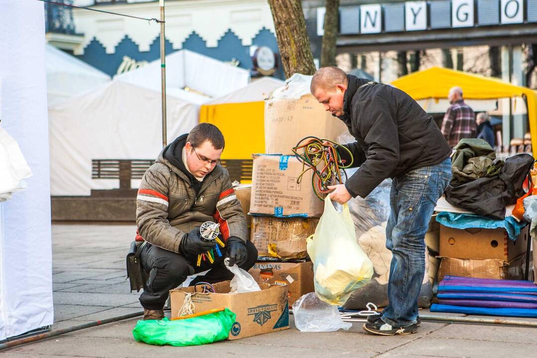 Kazimiero mugė jau šurmuliuoja Kauno centre