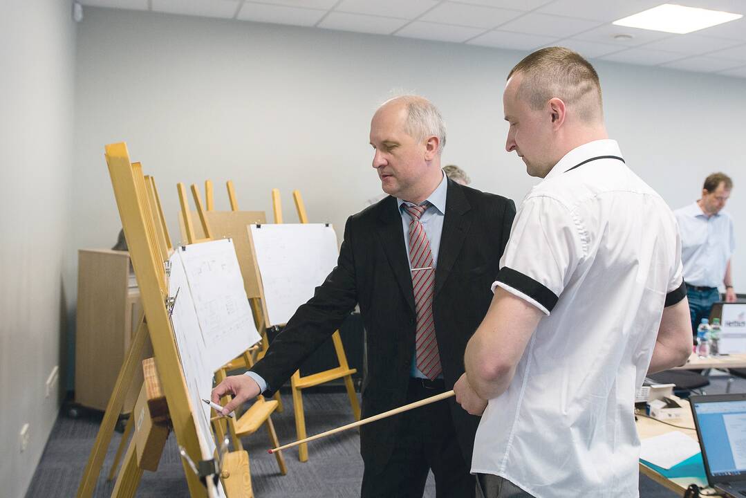 Situacija:  Lietuvoje paruošiami aukšto lygio profesionalai – nuo darbininkų iki universitetinį išsilavinimą turinčių inžinierių.