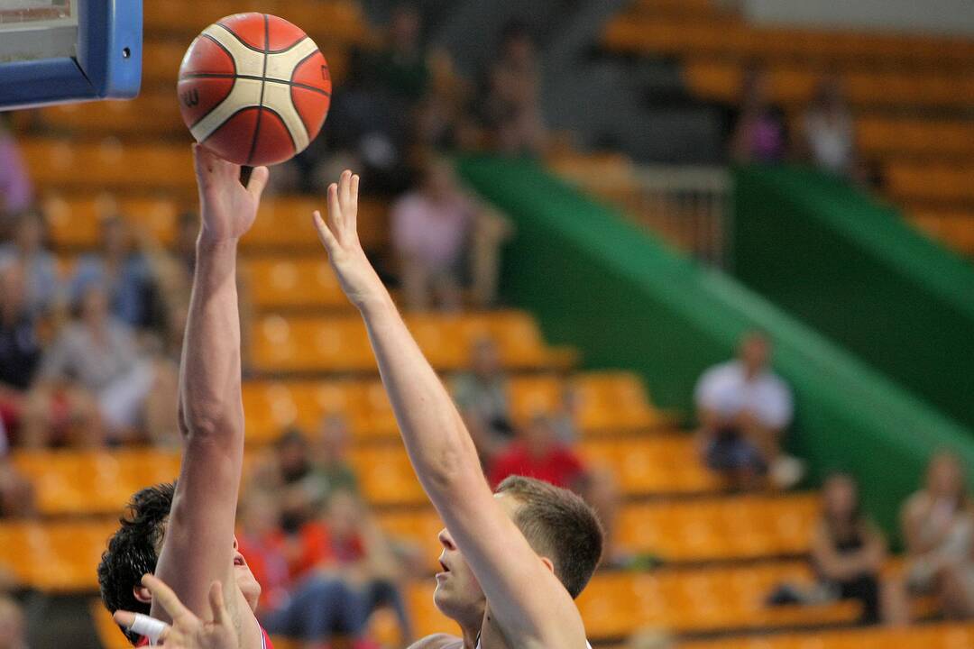 Europos jaunučių krepšinio čempionatas: Lietuva – Turkija 64:67.