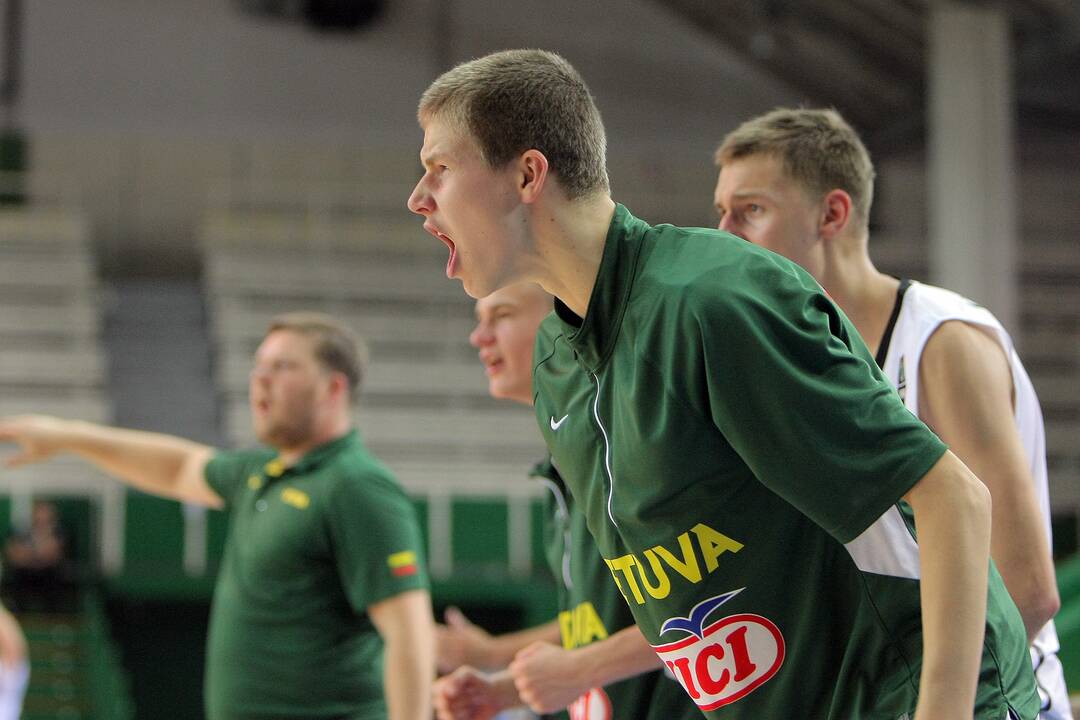 Europos jaunučių krepšinio čempionatas: Lietuva – Turkija 64:67.