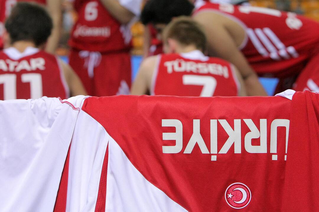 Europos jaunučių krepšinio čempionatas: Lietuva – Turkija 64:67.