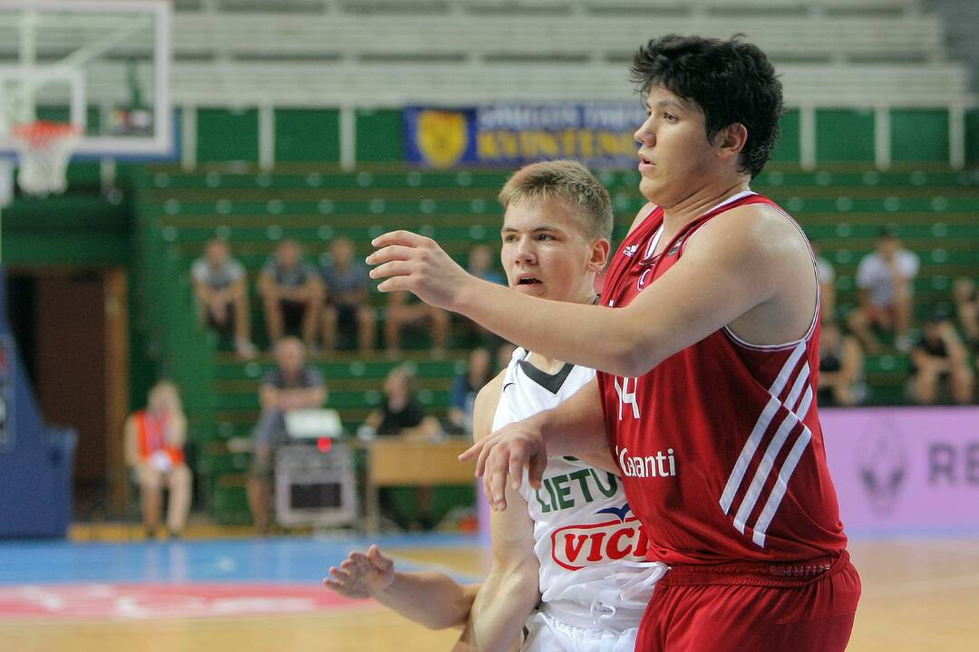 Europos jaunučių krepšinio čempionatas: Lietuva – Turkija 64:67.