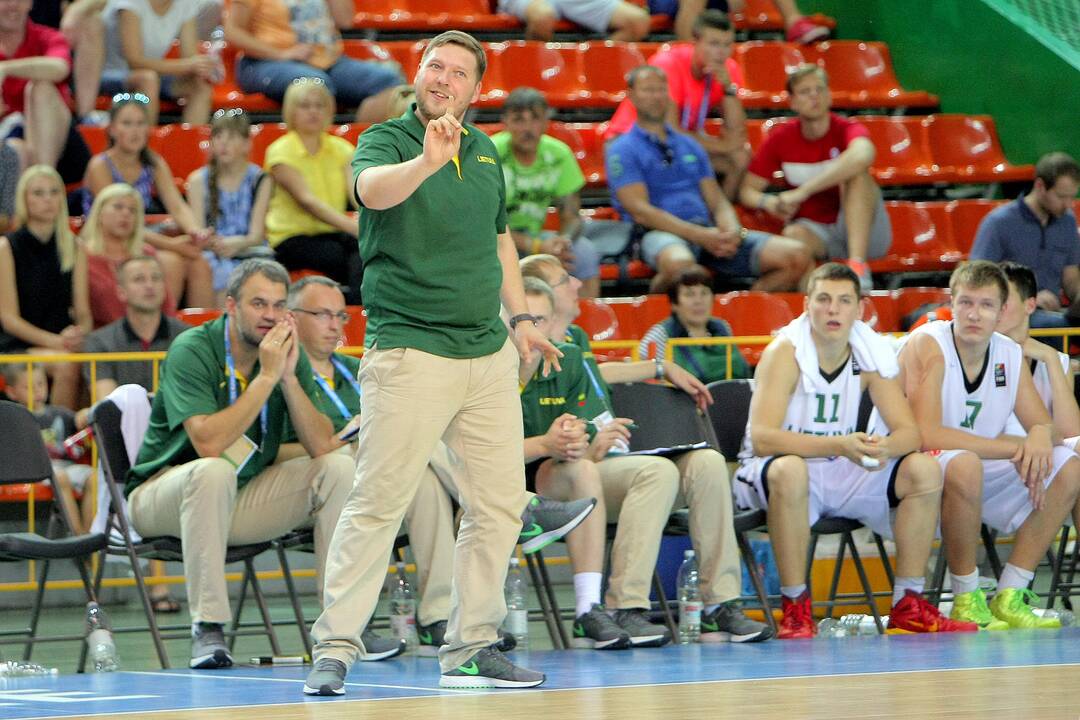 Europos jaunučių krepšinio čempionatas: Lietuva – Turkija 64:67.