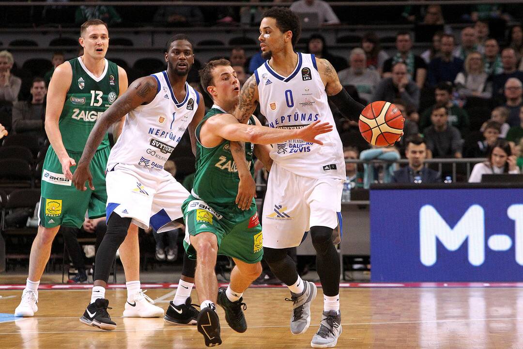LKL: „Žalgiris“ – „Neptūnas“ 94:47