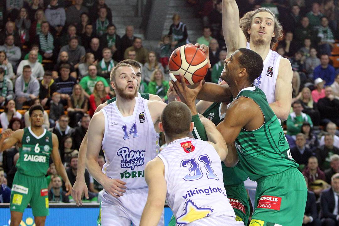 LKL: „Žalgiris“ – „Pieno žvaigždės“ 91:80