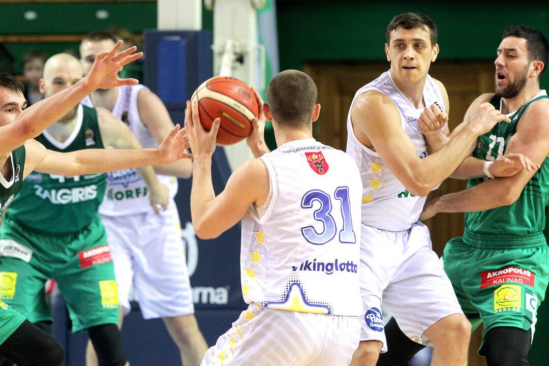 LKL: „Žalgiris“ – „Pieno žvaigždės“ 91:80