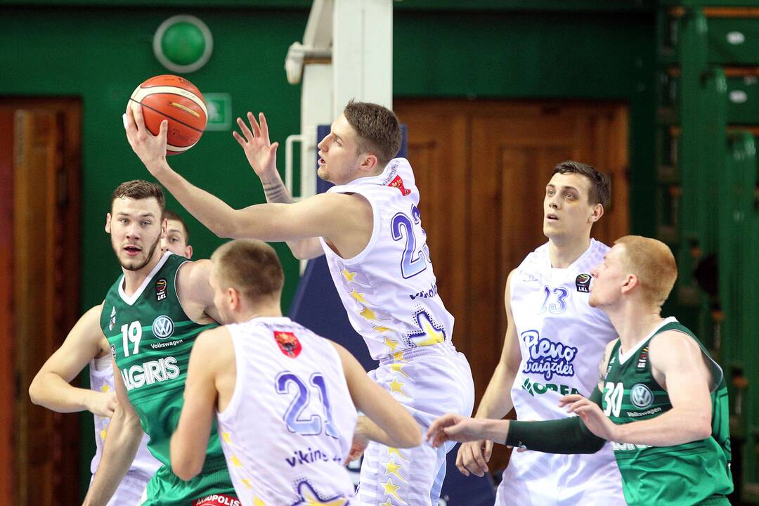 LKL: „Žalgiris“ – „Pieno žvaigždės“ 91:80