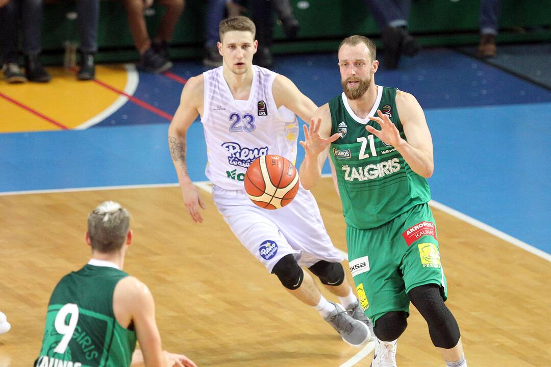 LKL: „Žalgiris“ – „Pieno žvaigždės“ 91:80