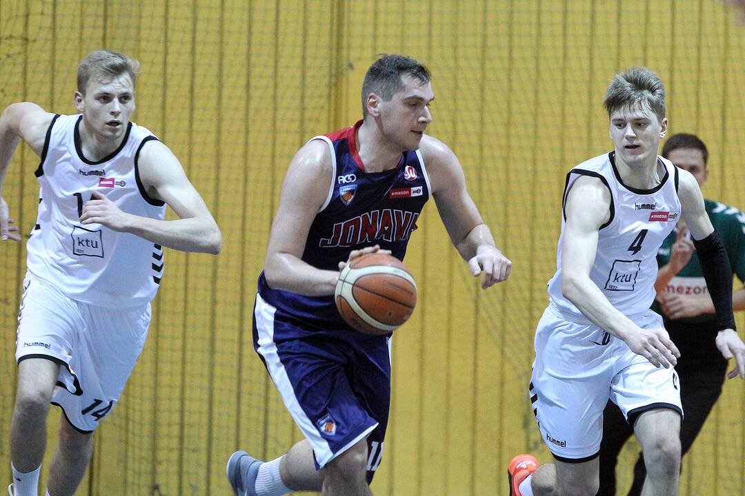 NKL: KTU – „Jonava“ 81:79