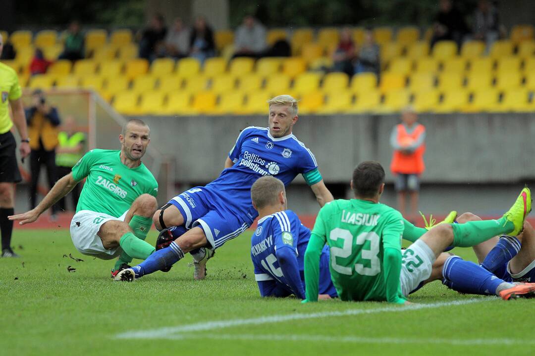A lyga: „Kauno Žalgiris“ – „Utenis“ 1:1