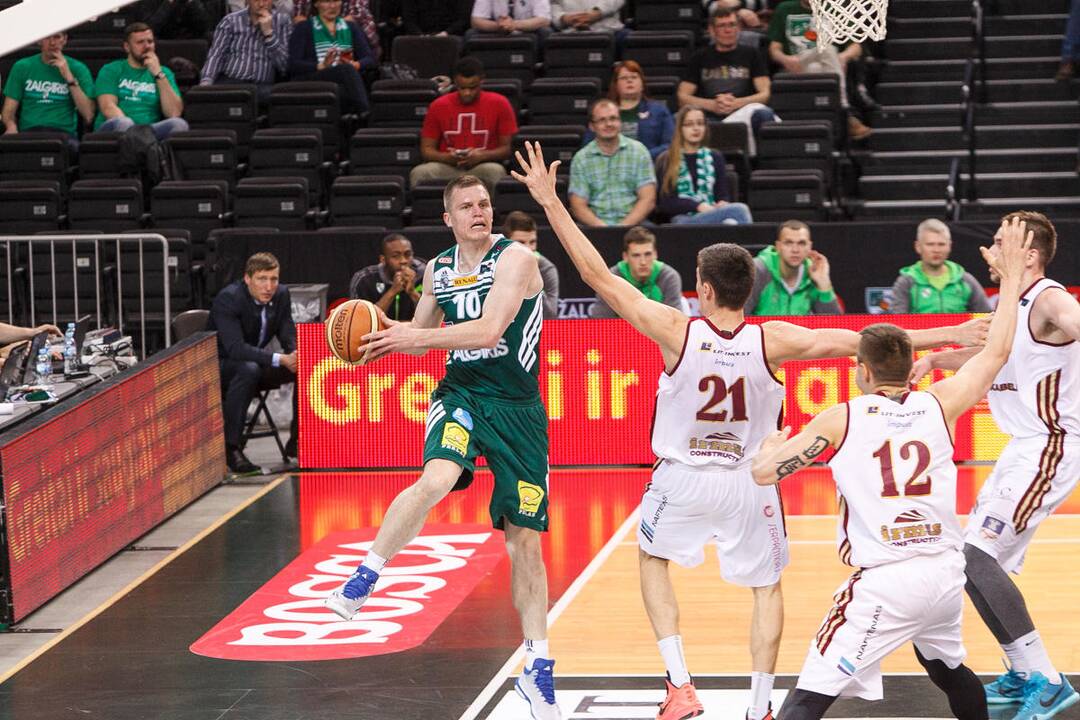 LKL rungtynės "Žalgiris - Lietkabelis"