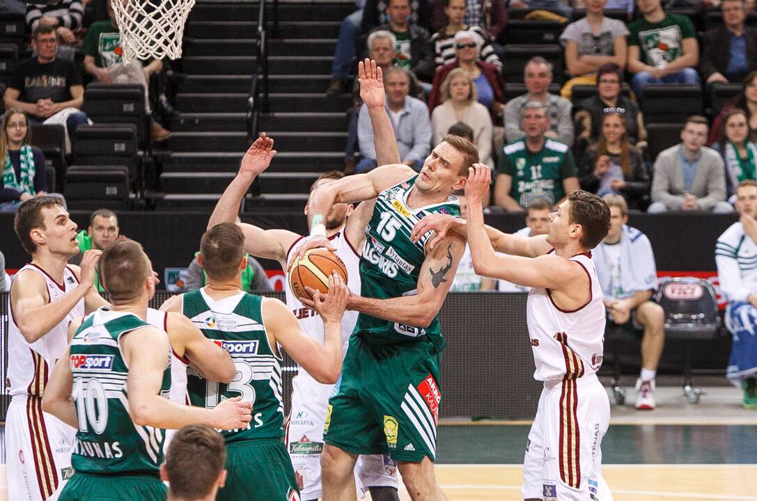 LKL rungtynės "Žalgiris - Lietkabelis"