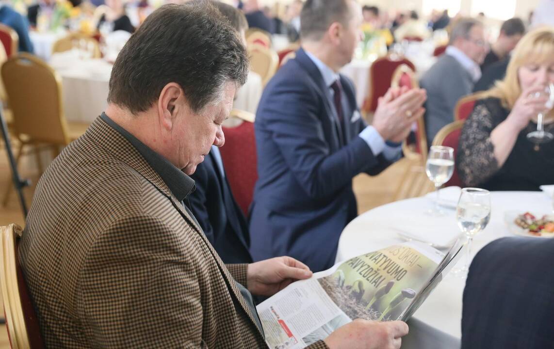 Žemdirbių konferencija Raudondvario dvare