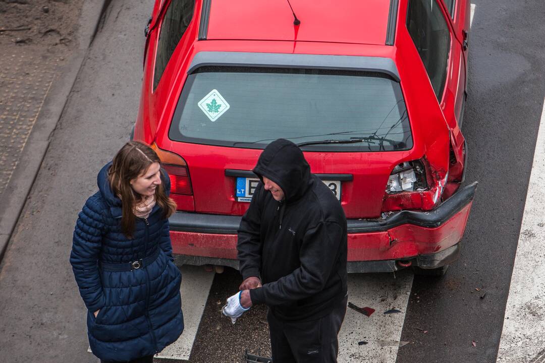 Masinė avarija Tunelio gatvėje