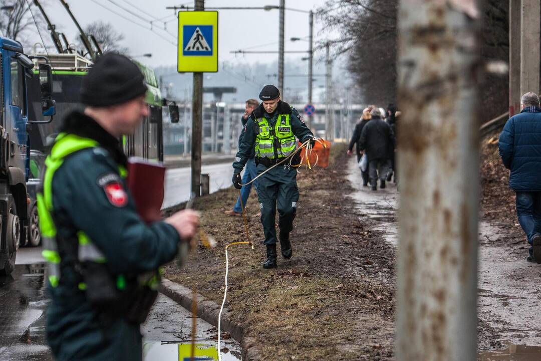 Masinė avarija Tunelio gatvėje