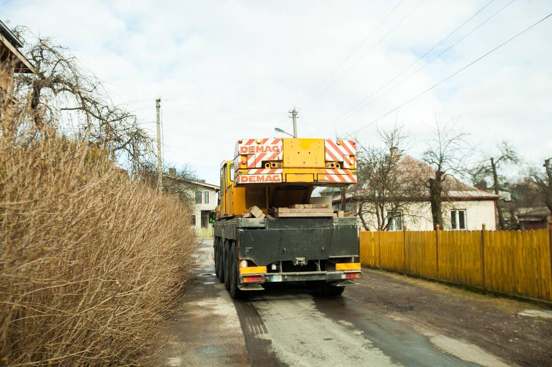 Žaliakalnyje nuvirto keltuvas