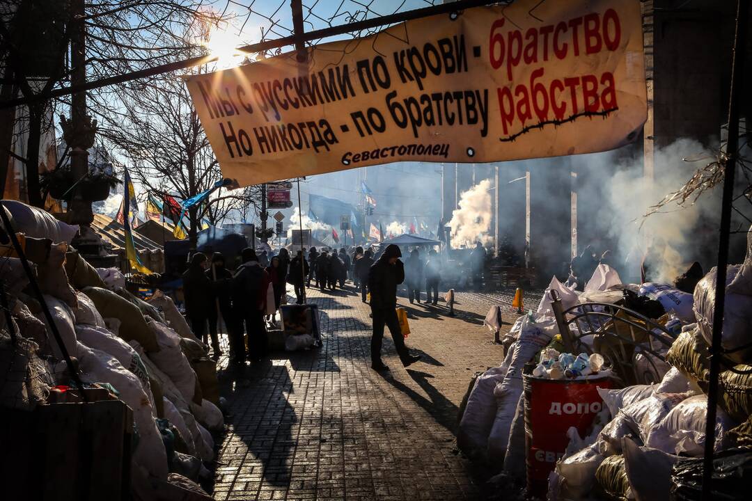 Kruvini įvykiai Kijeve – „Kauno dienos“ korespondento akimis