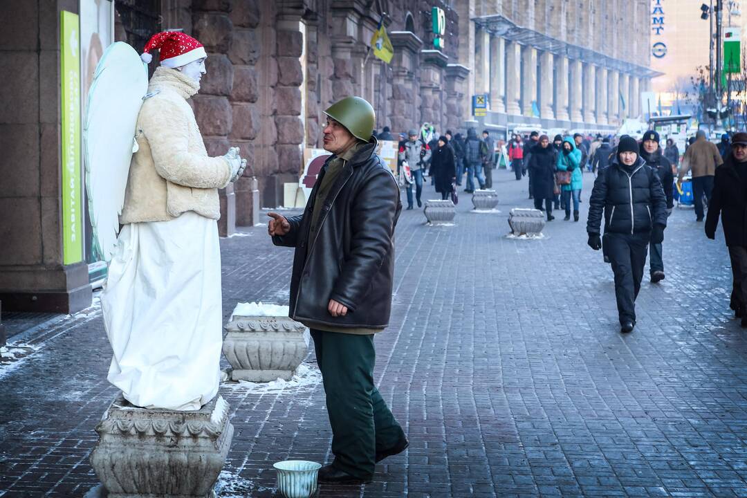 Kruvini įvykiai Kijeve – „Kauno dienos“ korespondento akimis