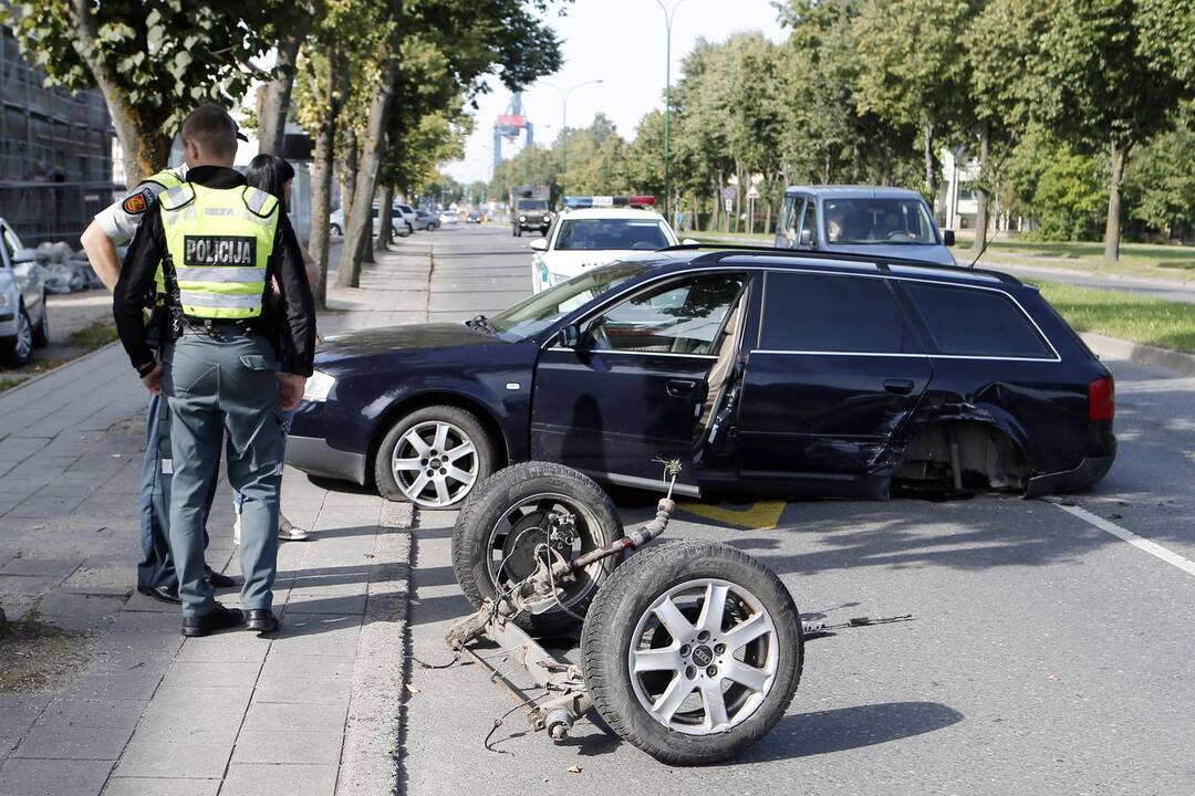 Avarija Naikupės gatvėje