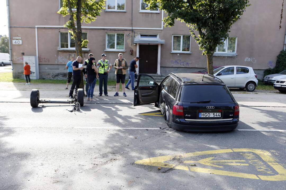 Avarija Naikupės gatvėje