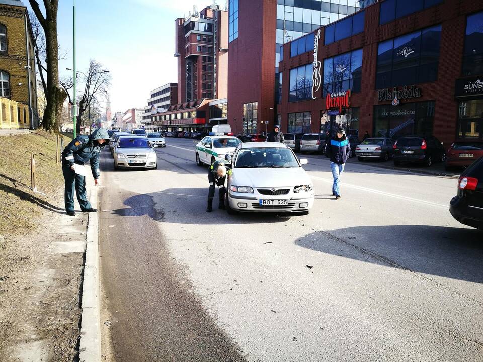 Avarija Naujojo Sodo gatvėje