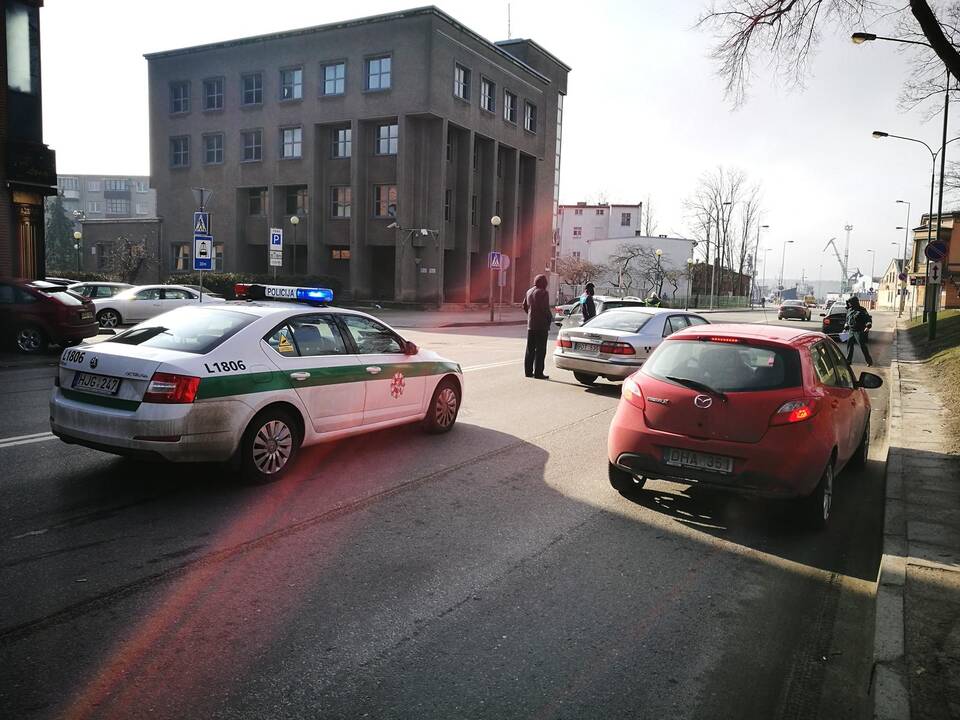 Avarija Naujojo Sodo gatvėje
