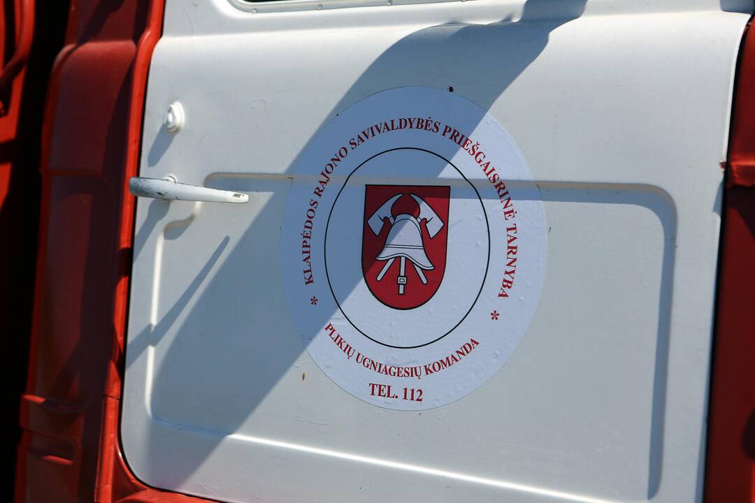 Jokūbave sprogimas sukėlė gaisrą