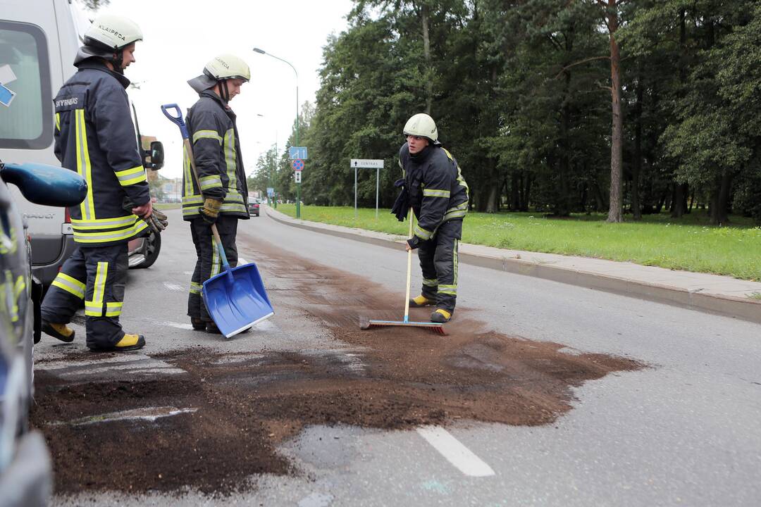 Avarija Liepojos gatvėje