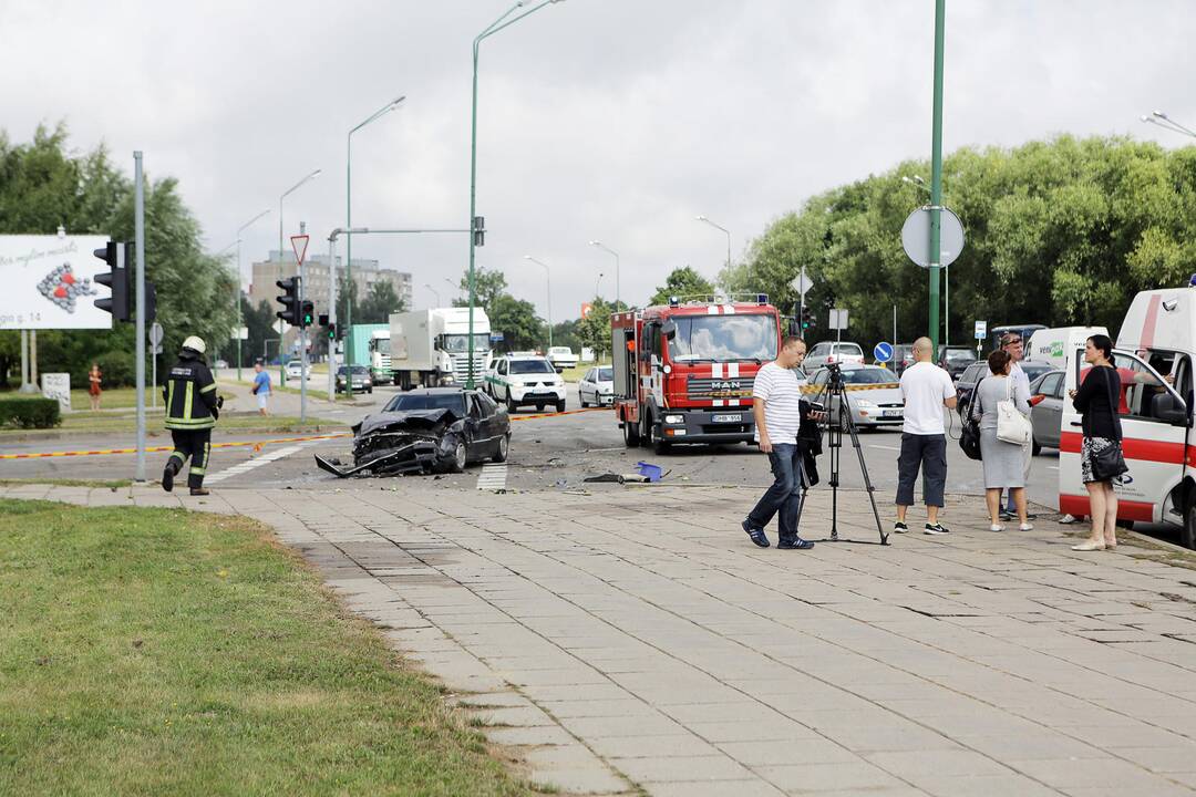 Klaipėdoje - tragiška avarija: žuvo du žmonės