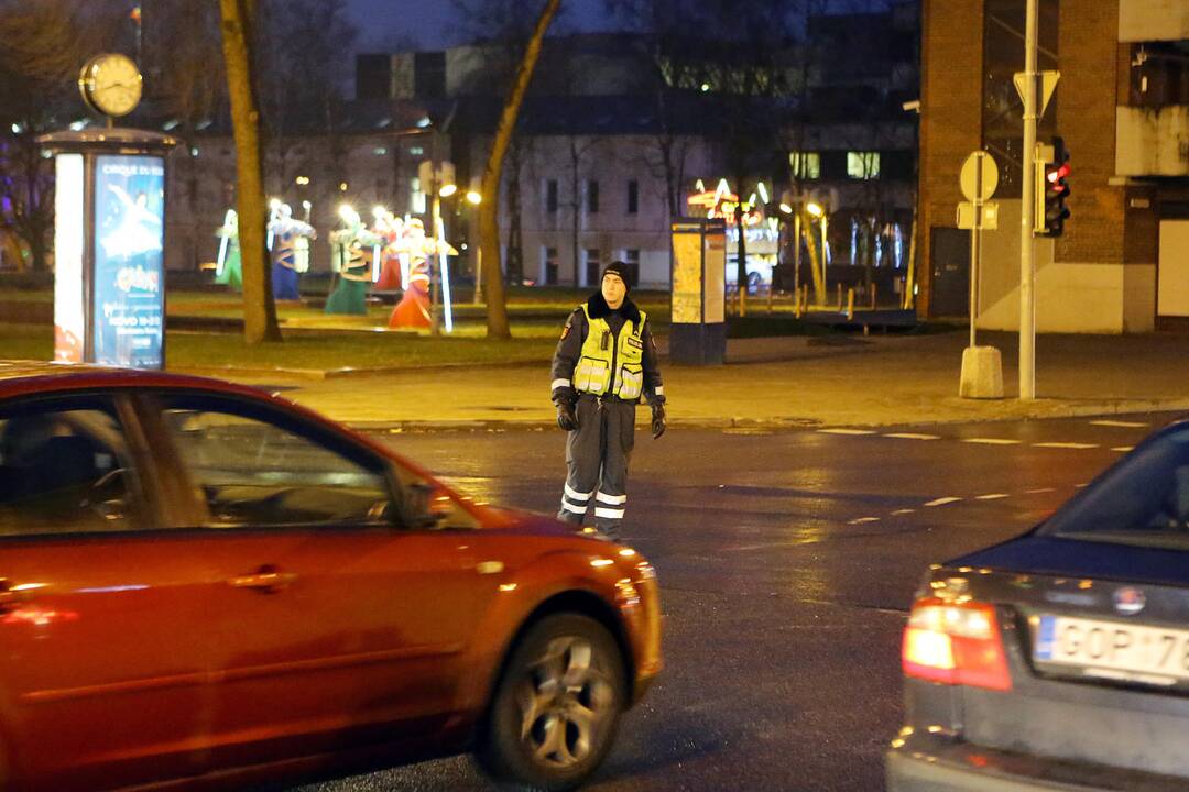 Avarija Liepų ir H. Manto gatvių sankryžoje