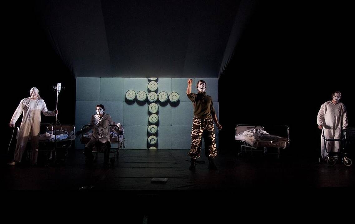 Scena iš Ch.Gounod operos „Faustas“.
