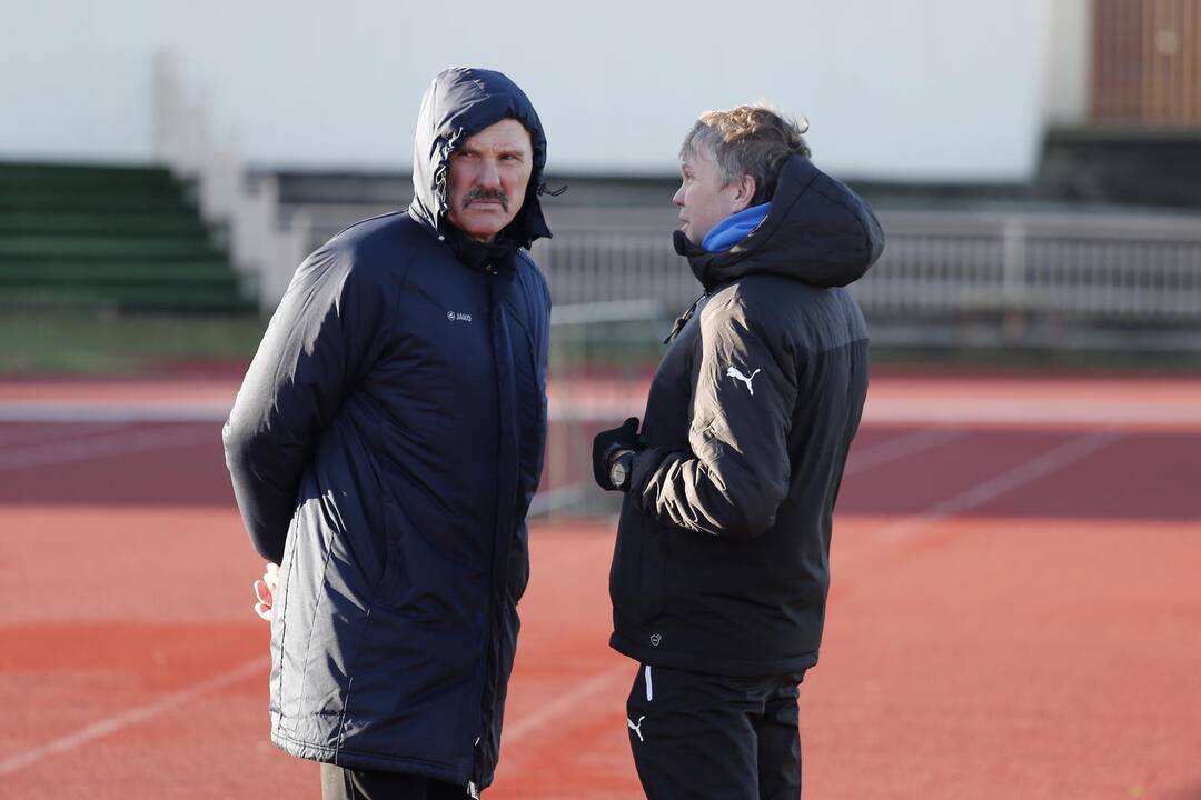 Pirmoji futbolo klubo "Atlantas" treniruotė