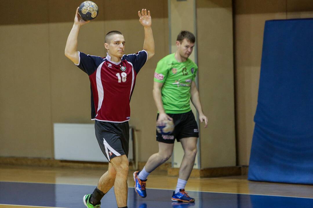 Rankinio klubo "Dragūnas" treniruotė