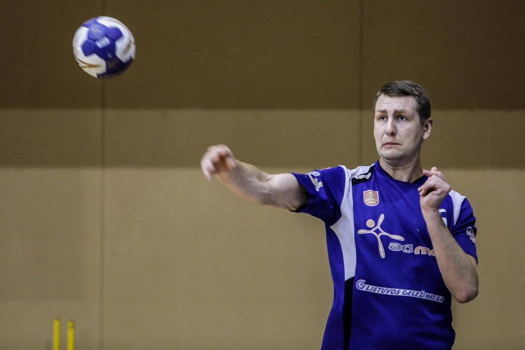 Rankinio klubo "Dragūnas" treniruotė
